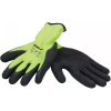 DEDRA Pracovné rukavice latexové, spenený latex, vel,10 BH1007R10 Farba: žltá, Veľkosť: 10