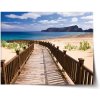 Sablio Plagát Chodníček na pláž - 90x60 cm