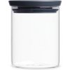Brabantia Sklenená stohovateľná dóza 0,6 l