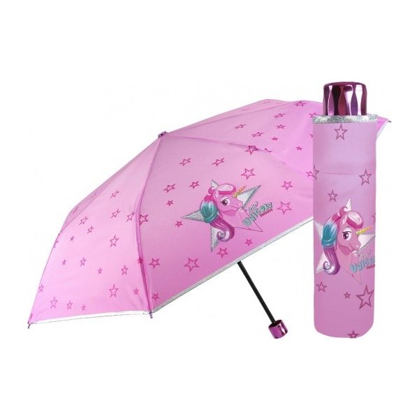 Dětský skládací deštník Jednorožec Unicorn růžový od 13,32 € - Heureka.sk