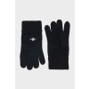 RUKAVICE GANT SHIELD WOOL GLOVES BLACK