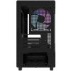 Počítačová skříň Darkflash DB330M + 3 ventilátory (černá)
