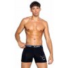 Playboy Lingerie Pánske Tuxedo Boxer Čierne - Klasické Modalové Boxerky L
