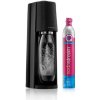 SodaStream Terra čierna / výrobník sódy / bez BPA / 1x fľaša 1 L/ 1x CO2 plyn (1012811411)