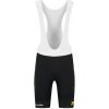 RAPIDGEAR Cyklistické nohavice krátke s trakmi - VISMA TDF25 REPLICA BIBSHORT - čierna 2XL