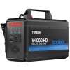 TOPDON Car Jump Starter V4000 HD/ 3000A (24V)/ 4000A (12V)/ 24000mAh/ 16l benzín/ 16l diesel/ LED svetlo | TOPJSV40HD