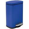 Spirella pedálový odpadkový koš Akira, královský modrý, ocel, 5 l (10,2127)