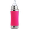 Pura® nerezová dojčenská fľaša 325ml ružová, mint, rose Farba: Ružová