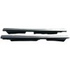 Plastové prahy VW Golf IV 1997-2006 3dver. hatchback, 2dielna sada