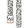 Remienok Drakero Silikónový remienok snežný leopard 20 mm (10251-2)