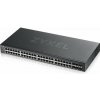 Zyxel GS1920-48v2 50-port Gigabit WebManaged Switch, 44x gigabit RJ45, 4x gigabit RJ45/SFP, 2x SFP GS1920-48V2-EU0101F