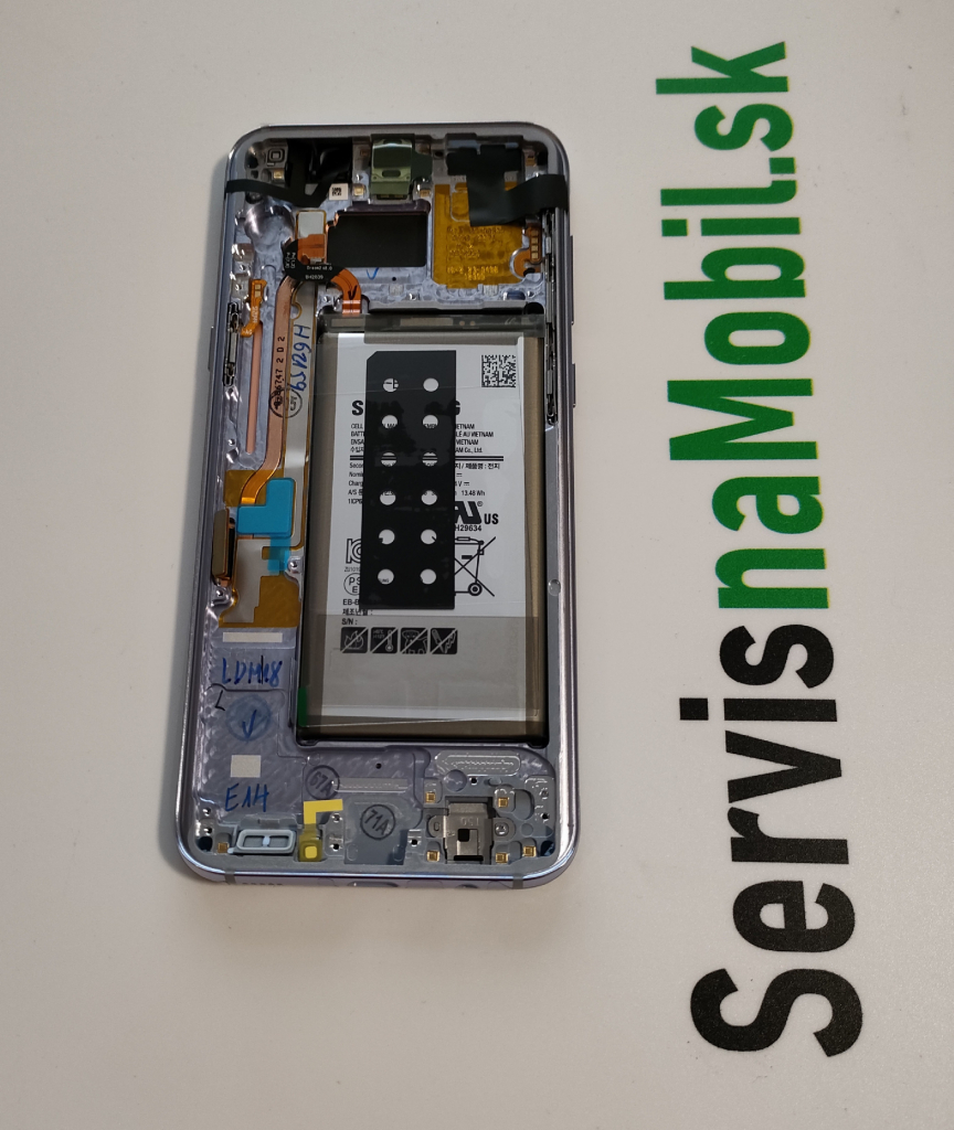 LCD Displej + Dotykové sklo + Rám + Batéria Samsung Galaxy S8 Plus G955F - originál