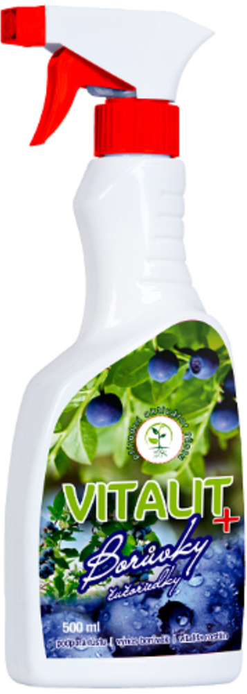 Bio-Enzyme Vitalit+ Čučoriedky prírodný biostimulátor pre rast a vitalitu rastlín 500 ml