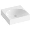 Umývadlo Ravak Lite 45x45 cm bez otvoru pre batériu, bez prepadu XJX01345000