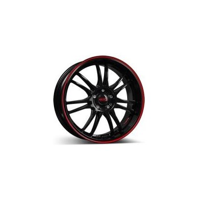 DOTZ Shift 7x17 5x114,3 ET48 pinstripe red