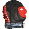 ROUGE Leather Mask with D-Ring and Lockable Buckle Strap