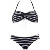 Dámske dvojdielne plavky Axis PRUH čierna biela