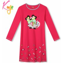 Kugo dětské pyžamo MN1775 sýto ružová