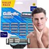 Náhradné hlavice do holiaceho strojčeka Gillette Mach3 originál 17 ks