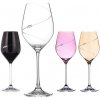 Diamante farebných pohárov na biele víno Silhoutte City Selection 4 x 360 ml