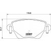 Sada brzdových platničiek kotúčovej brzdy BREMBO P 68 028