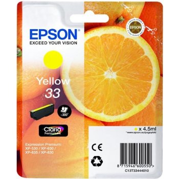 Epson 33 Yellow - originálny