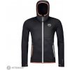 ORTOVOX Fleece Hoody mikina, black/raven M