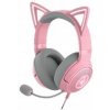 Káblové slúchadlá s mikrofónom Razer Kraken Kitty V2 Quartz Na uši