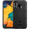 Púzdro (Zadný kryt) RUGGED SHIELD pre SAMSUNG GALAXY A20e (A202F) - čierne