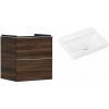 Súprava skrinka Hansgrohe Xelu Q 54026000, umývadlo Hansgrohe Xelu Q 61017450