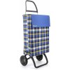 Nákupný vozík Rolser modrý polyester