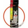Obojek DOG FANTASY světelný USB oranžový 65 cm 1ks