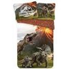 Jerry Fabrics Obliečky Jurský park 1x70x90/1x140x200cm