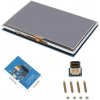 5,0 palcový dotykový LCD displej HDMI 800x480 pre Raspberry Pi 3B+ XPT2046 rezistívny