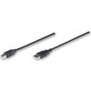 MANHATTAN USB 2.0 kábel A-B M/M 3m, čierny 333382