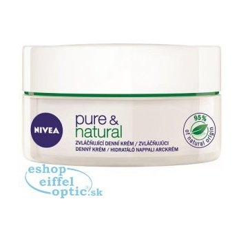Nivea Visage Pure & Natural zvláčňujúci denný krém na normálnu až zmiešanú  pleť 50 ml od 4,54 € - Heureka.sk