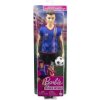 Mattel Barbie Futbalová bábika-Ken v modrom drese