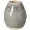 Šedá váza Egg Madeira, 20 cm, COSTA NOVA