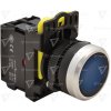 Tracon Podsvietené klasické tlačidlo 1xNO 5A 230V IP65 modré NYG3-LB