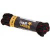 Šnúrky PROMA, STAR LACES SLIM 140 CM Čierna,Červená 140