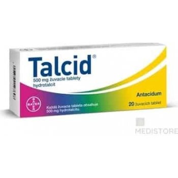 Talcid tbl.mnd.20 x 500 mg