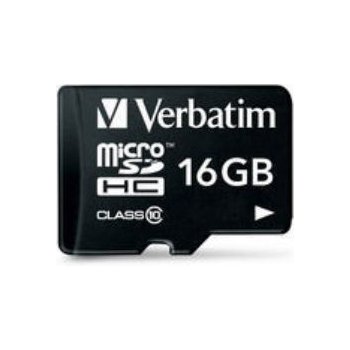 Verbatim microSDHC 16GB class 10 44082