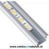LED profil Inside Mini XL - zapustený, 3 m (dĺžka 3 m - hliník elox)