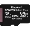 64GB microSDXC Kingston Canvas Select Plus A1 CL10 100MB/s bez adaptéra SDCS2/64GBSP