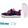 D.D.Step Barefoot tenisky F093-51399D - pink/royal blue Veľkosť-obuvi: 23