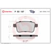 BREMBO Sada brzdových platničiek kotúčovej brzdy P 50 107