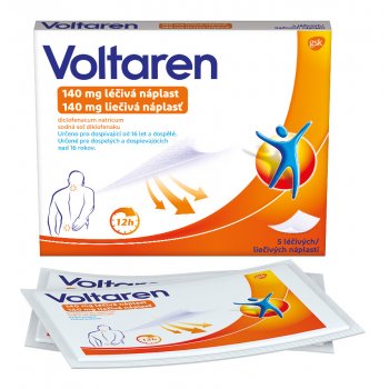 Voltaren 140 mg liečivá náplasť emp.med.5 x 140 mg