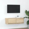 VidaXL TV stolík Sonoma Oak 80x31x25,5 cm Drevo