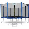 INLEA PREMIUM Jump Trampolína 366 cm s vonkajšou ochrannou sieťou - modrá