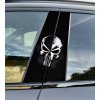 Nálepka na stĺpik auta Punisher, Prémiová fólia ZADARMO